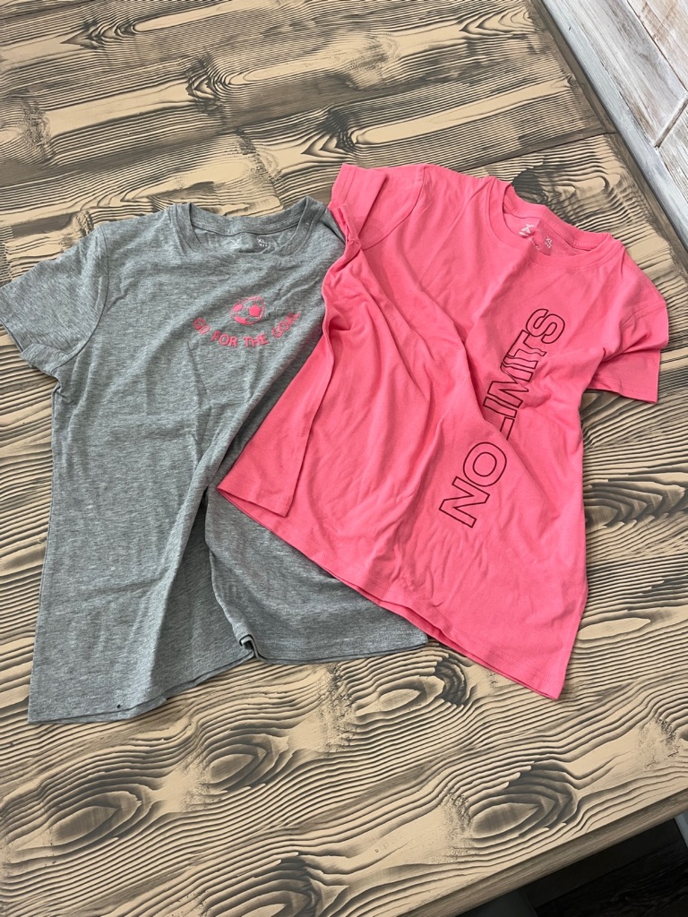 Xersion Girls' Pink 'No Limits' Graphic Tee